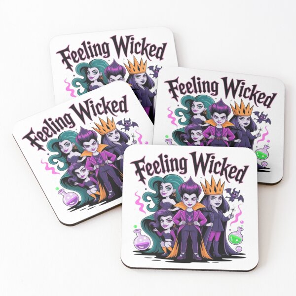 Item preview, Feeling Wicked Halloween T-Shirt – Cute Villain Squad Graphic for Spooky Season Lovers & Witchy Aesthetic Fans designed and sold by GemBob Creations.