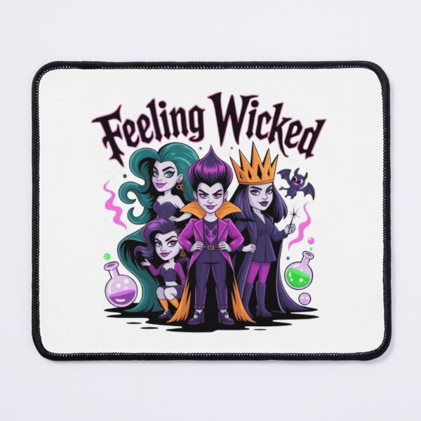 Item preview, Feeling Wicked Halloween T-Shirt – Cute Villain Squad Graphic for Spooky Season Lovers & Witchy Aesthetic Fans designed and sold by GemBob Creations.