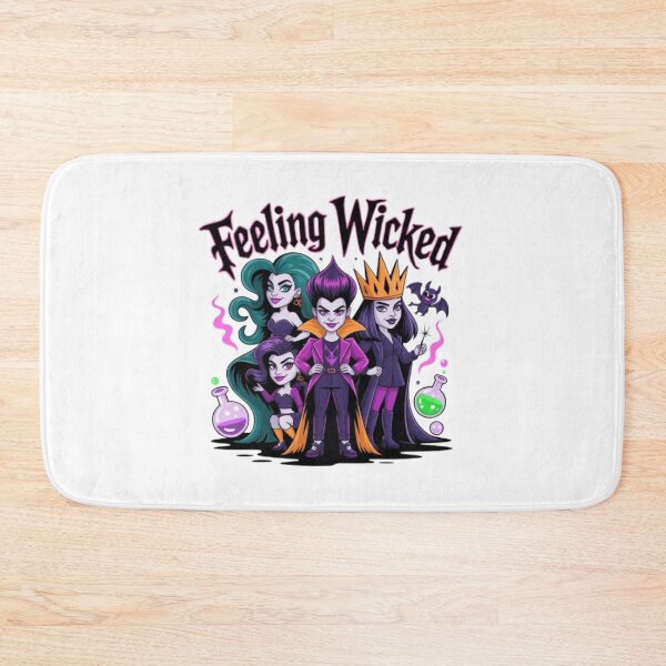 Item preview, Feeling Wicked Halloween T-Shirt – Cute Villain Squad Graphic for Spooky Season Lovers & Witchy Aesthetic Fans designed and sold by GemBob Creations.