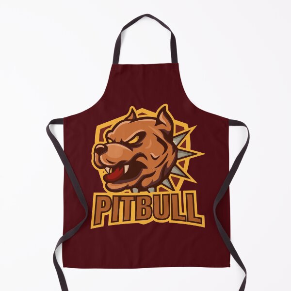 Item preview, Pitbull Power Logo – Strong Dog Mascot Design designed and sold by MerlinWear.