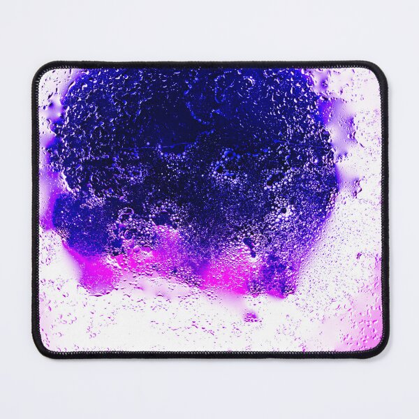 Item preview, Cosmic Water Droplets - Abstract Black Hole & Nebula Macro Art designed and sold by AbulailArt.