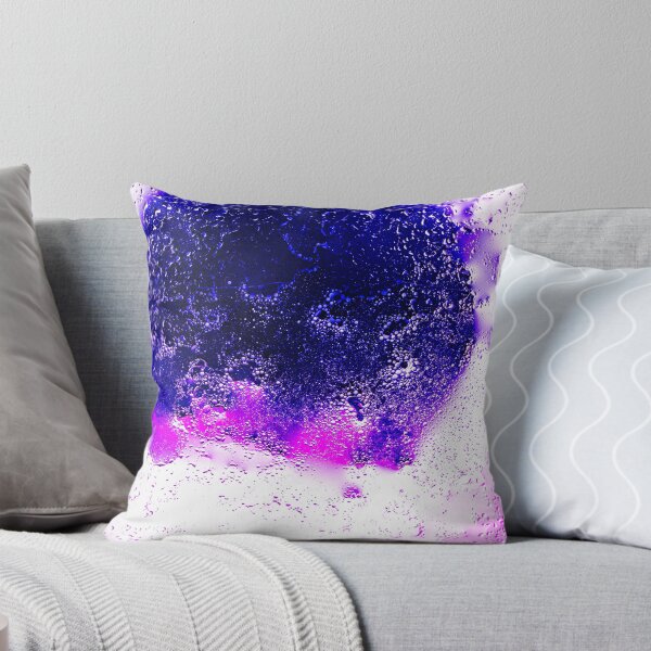 Item preview, Cosmic Water Droplets - Abstract Black Hole & Nebula Macro Art designed and sold by AbulailArt.