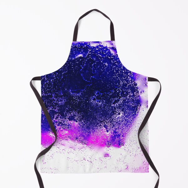 Item preview, Cosmic Water Droplets - Abstract Black Hole & Nebula Macro Art designed and sold by AbulailArt.