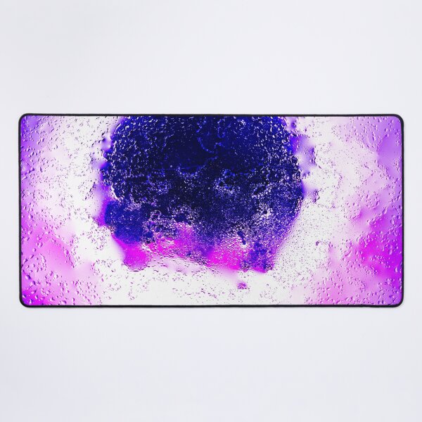 Item preview, Cosmic Water Droplets - Abstract Black Hole & Nebula Macro Art designed and sold by AbulailArt.