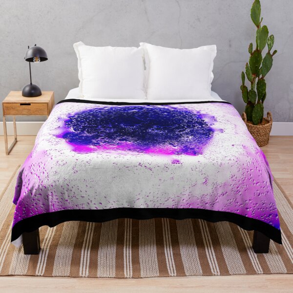 Item preview, Cosmic Water Droplets - Abstract Black Hole & Nebula Macro Art designed and sold by AbulailArt.