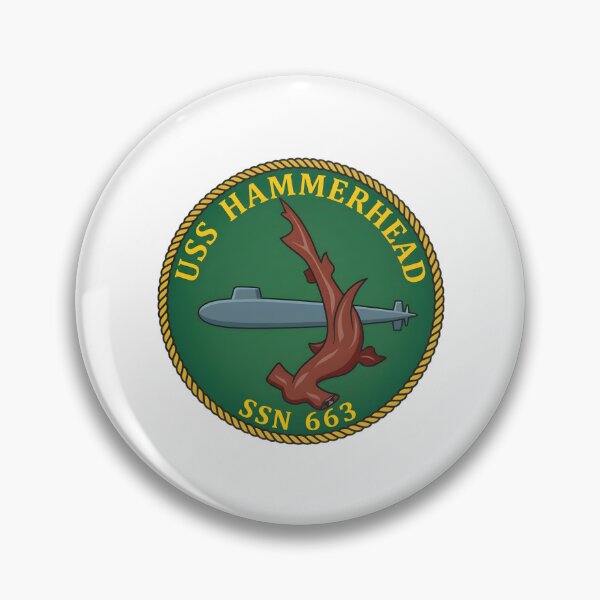 Item preview, USS Hammerhead SSN 663 Submarine Emblem designed and sold by CharlieDesings.