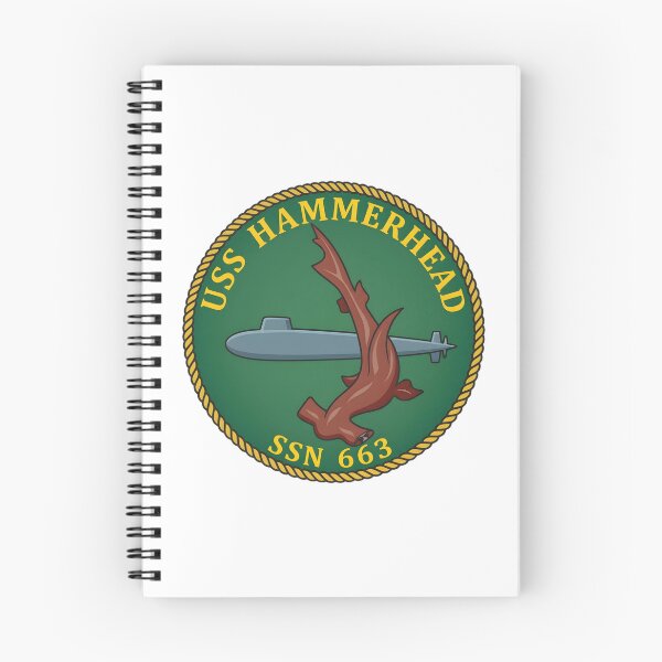 Artikelvorschau, Emblem des U-Boots USS Hammerhead (SSN 663) entworfen und verkauft von CharlieDesings.
