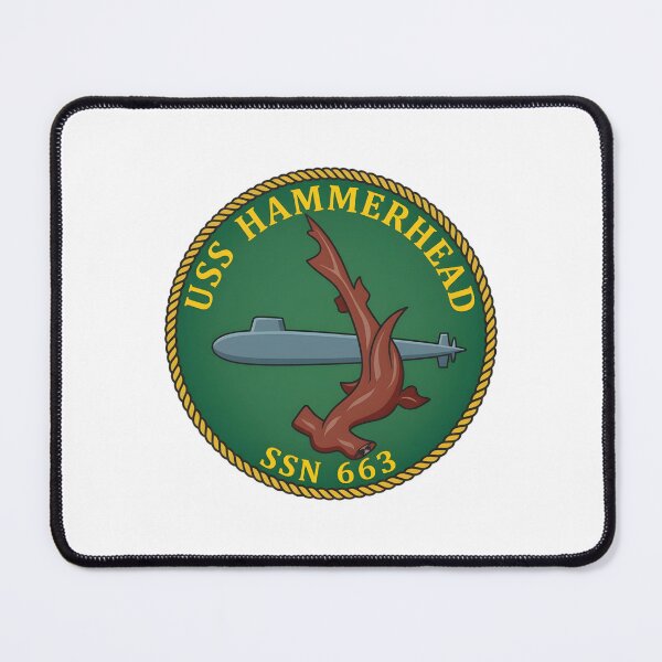 Item preview, USS Hammerhead SSN 663 Submarine Emblem designed and sold by CharlieDesings.