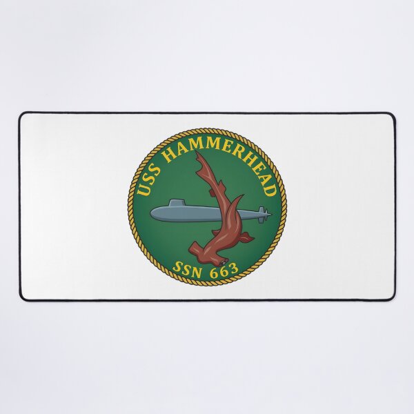 Item preview, USS Hammerhead SSN 663 Submarine Emblem designed and sold by CharlieDesings.