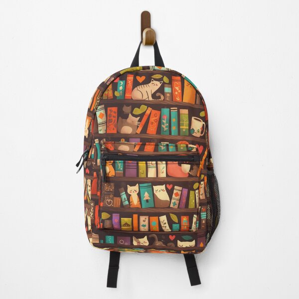Item preview, Library Cats, Cats On the Book Shelf designed and sold by xiao xuans.