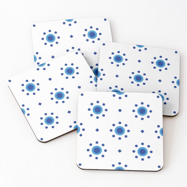 Item preview, Blue Circles Patterns designed and sold by HelixStore-B12A.