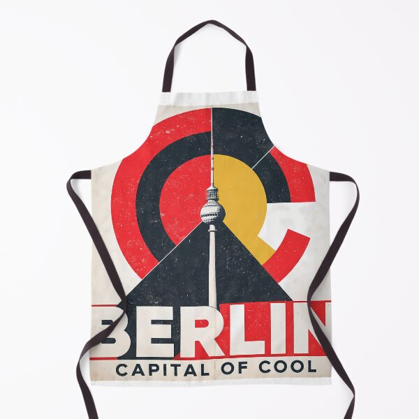 Item preview, Berlin Capital of Cool – Bauhaus TV Tower Art Print, Germany Travel Poster, Geometric Wall Art Gift designed and sold by OzzFrequency.