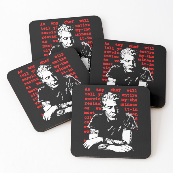 Item preview, Anthony Bourdain retro designed and sold by foulstee.