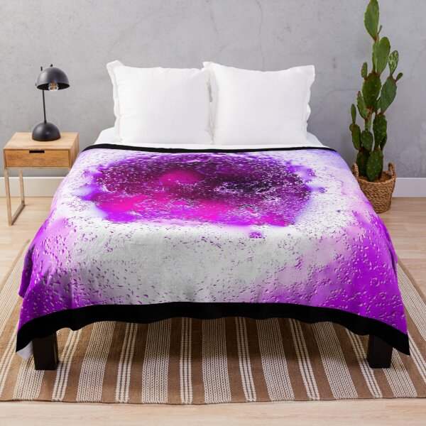 Item preview, Galactic Purple Portal - Abstract Magenta Cosmic Water Droplets Macro designed and sold by AbulailArt.