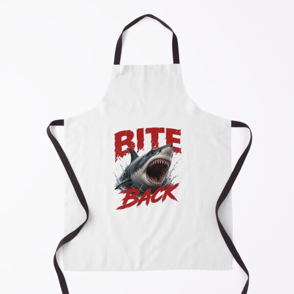 Item preview, Bite Back Shark – Fearless Ocean Power designed and sold by YounexxART.