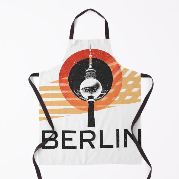 Item preview, Berlin Capital of Cool – Bauhaus TV Tower Art Print, Germany Travel Poster, Geometric Wall Art Gift designed and sold by OzzFrequency.