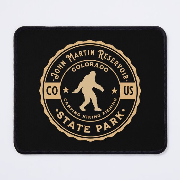 Item preview, John Martin Reservoir State Park - Retro Bigfoot design - Colorado designed and sold by CattlettArt.