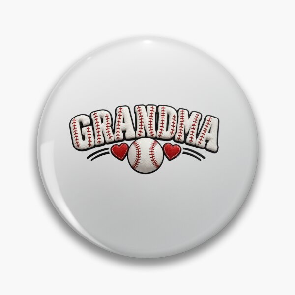Item preview, Greatest Baseball Grandma - Stitched Heart Sporty Gift designed and sold by Lozarux.