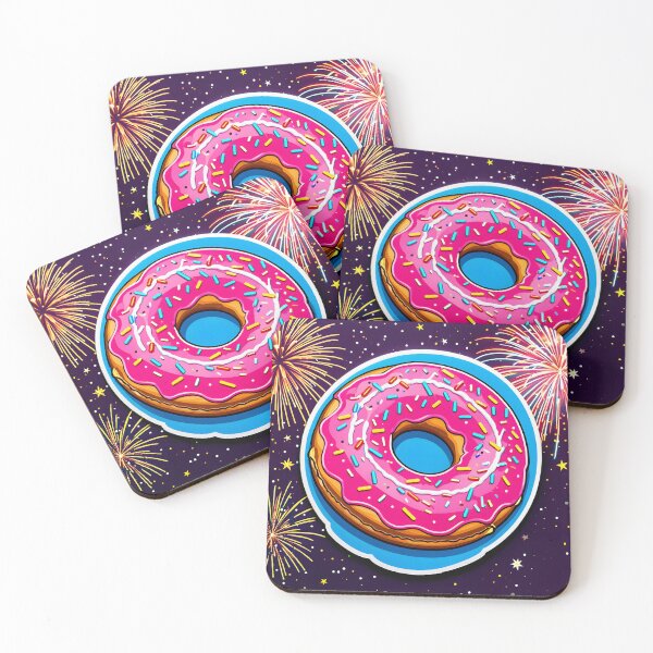 Item preview, Pop Art Galactic Donut  designed and sold by Prism Palette Studio.
