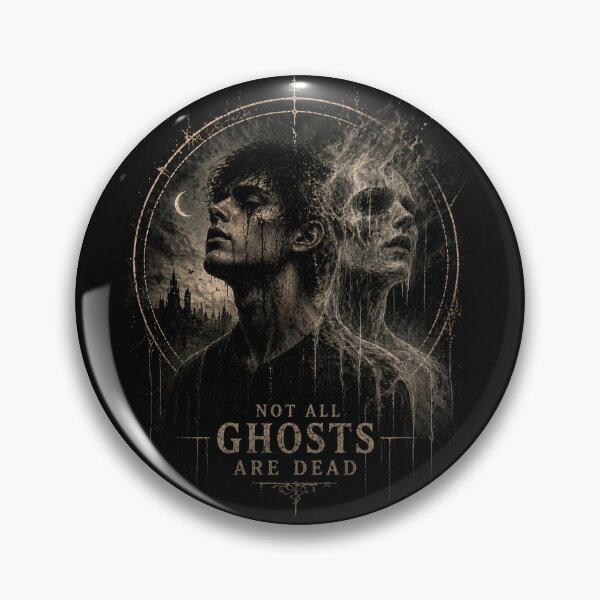 Item preview, Not All Ghosts Are Dead Dark Gothic Horror Design designed and sold by Horror Camp.