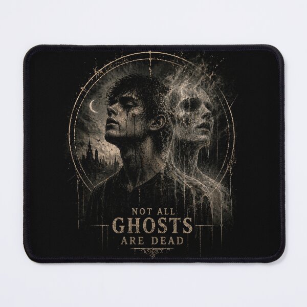 Item preview, Not All Ghosts Are Dead Dark Gothic Horror Design designed and sold by Horror Camp.