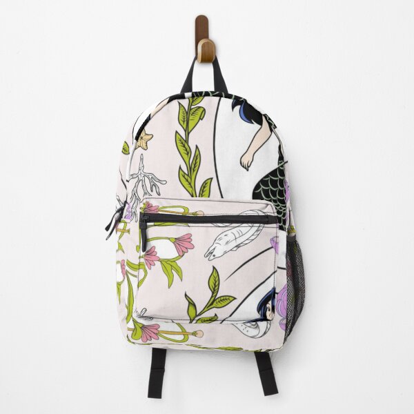 Item preview, Vintage Mermaid Core — Nautical Floral Illustration designed and sold by TZAR WORKS.