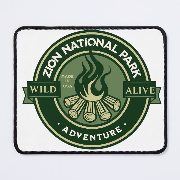 Item preview, Zion National Park - Mountain Hiking Zion - Vintage Utah  designed and sold by CattlettArt.