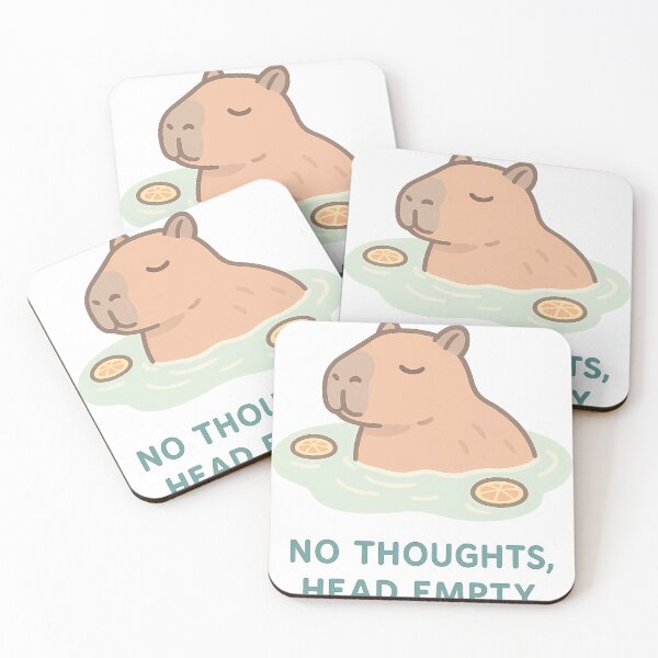 Item preview, no thoughts designed and sold by UnhingedAttire.