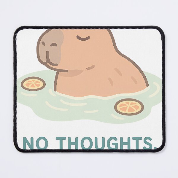 Item preview, no thoughts designed and sold by UnhingedAttire.
