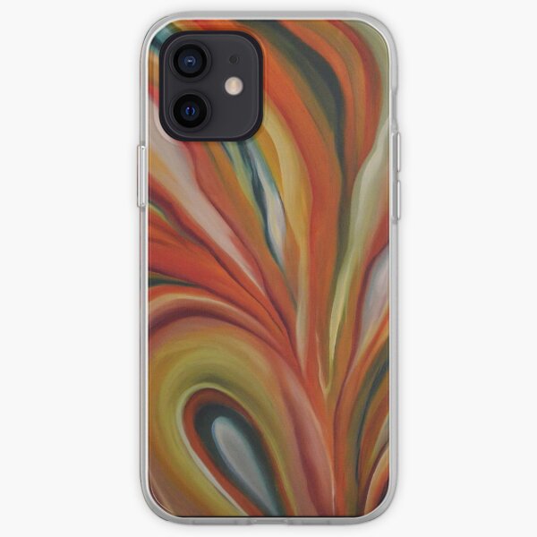 Abstract Floral 2 iPhone Soft Case