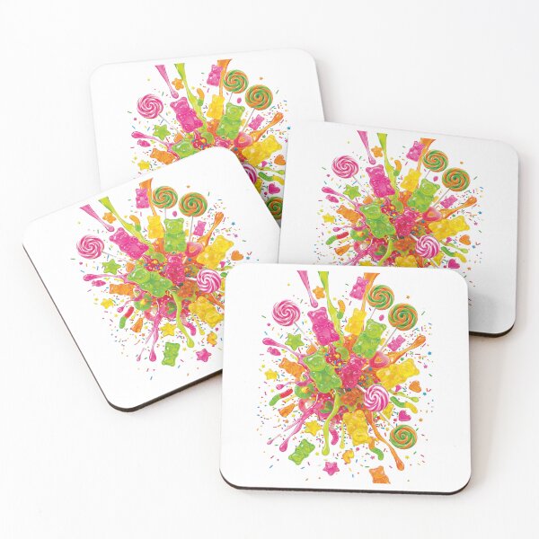 Item preview, Gummy Pop Explosion - Candy Chaos Delight designed and sold by FlamaC.