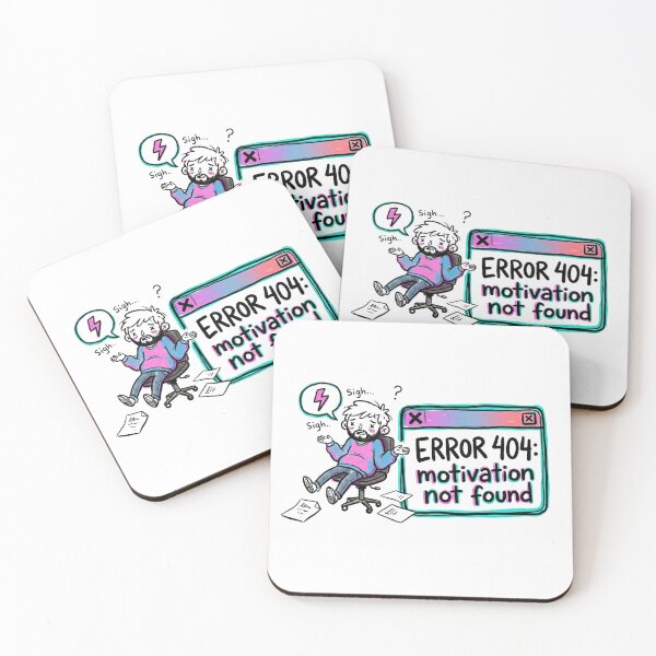 Item preview, Error 404: motivation not found designed and sold by DripStickStore.
