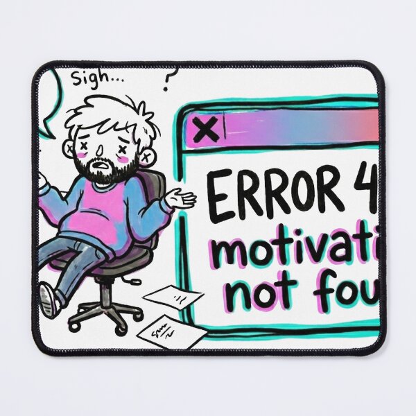Item preview, Error 404: motivation not found designed and sold by DripStickStore.