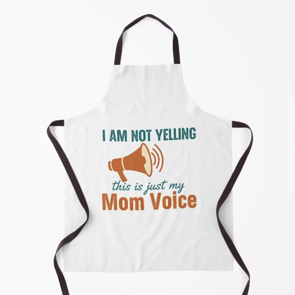 Item preview, I Am Not Yelling Mom Voice Design designed and sold by Teeny Quities.