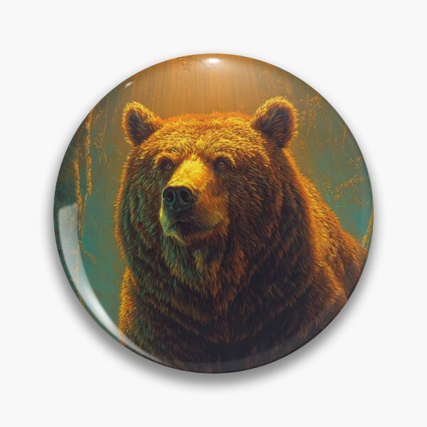Item preview, Bear in the Golden Air (V3) designed and sold by SabaMirzique.
