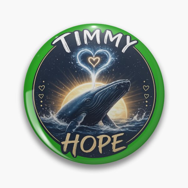 Item preview, Timmy Hope – Whale of Light, Love & Freedom designed and sold by MariMarArt.