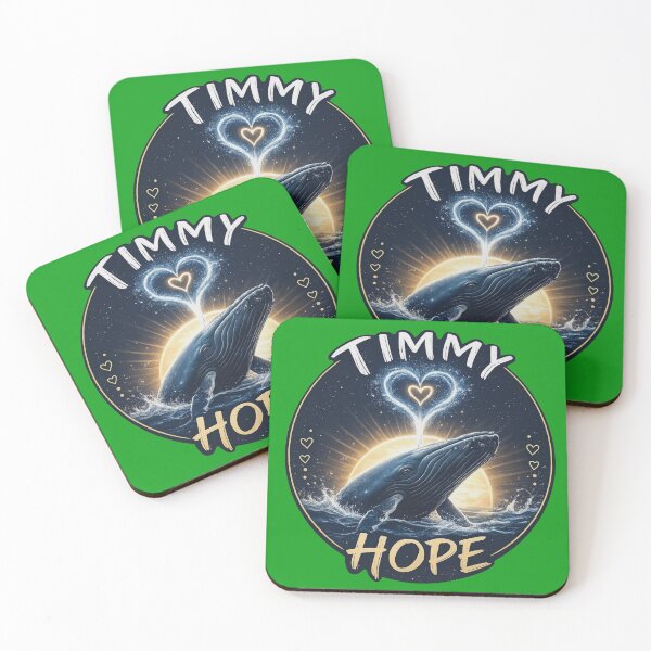 Item preview, Timmy Hope – Whale of Light, Love & Freedom designed and sold by MariMarArt.
