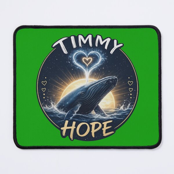 Item preview, Timmy Hope – Whale of Light, Love & Freedom designed and sold by MariMarArt.