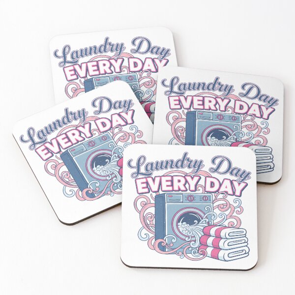 Item preview, Laundry Day Every Day Design designed and sold by Teeny Quities.