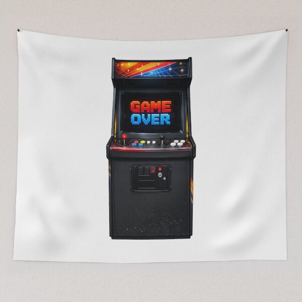 Item preview, Classic Arcade: Game Over in Retro Style designed and sold by NextNoob485.