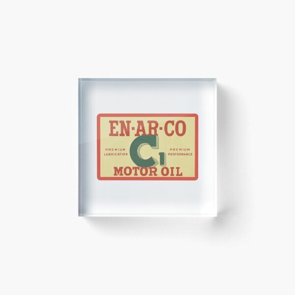 Item preview, Vintage En Ar Co Motor Oil designed and sold by QuayTradingCo.