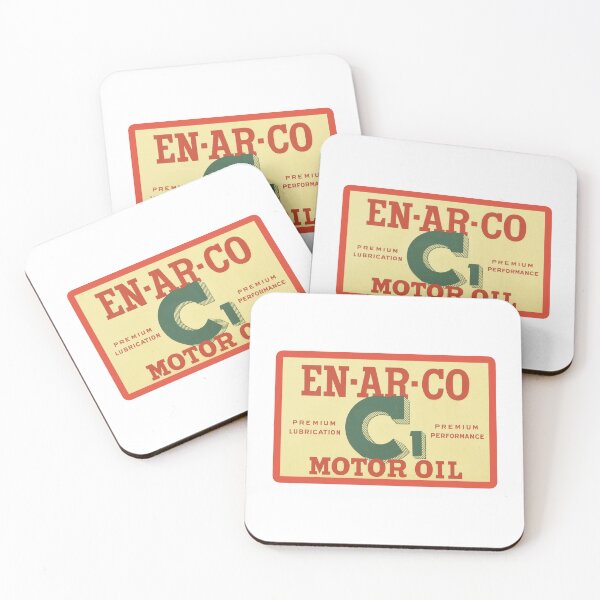 Item preview, Vintage En Ar Co Motor Oil designed and sold by QuayTradingCo.
