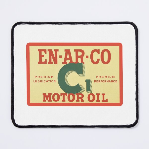 Item preview, Vintage En Ar Co Motor Oil designed and sold by QuayTradingCo.