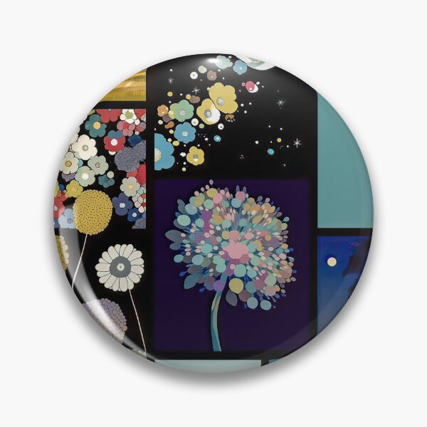 Item preview, Floral and Moon Montage designed and sold by JPugliese.