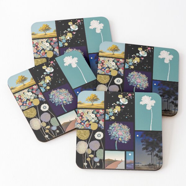 Item preview, Floral and Moon Montage designed and sold by JPugliese.
