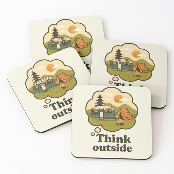 Item preview, Think Outside designed and sold by JoCoCraftworks.