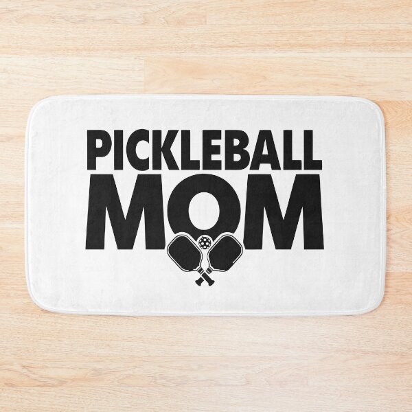 Item preview, Pickleball Mom Crossed Paddles Sporty Sticker Gift designed and sold by CutRootCo.
