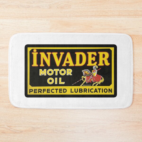Item preview, Vintage Invader Motor Oil designed and sold by QuayTradingCo.