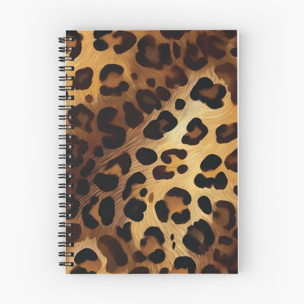Item preview, LEOPARD animal print pattern, realistic animal fur Jaguar spots golden textured effect,  brown and black spotted animal skin texture  designed and sold by navitalidesign.