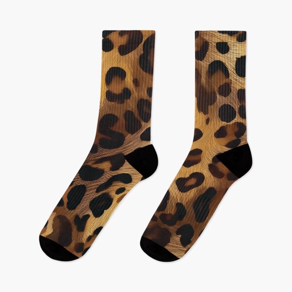 Item preview, LEOPARD animal print pattern, realistic animal fur Jaguar spots golden textured effect,  brown and black spotted animal skin texture  designed and sold by navitalidesign.